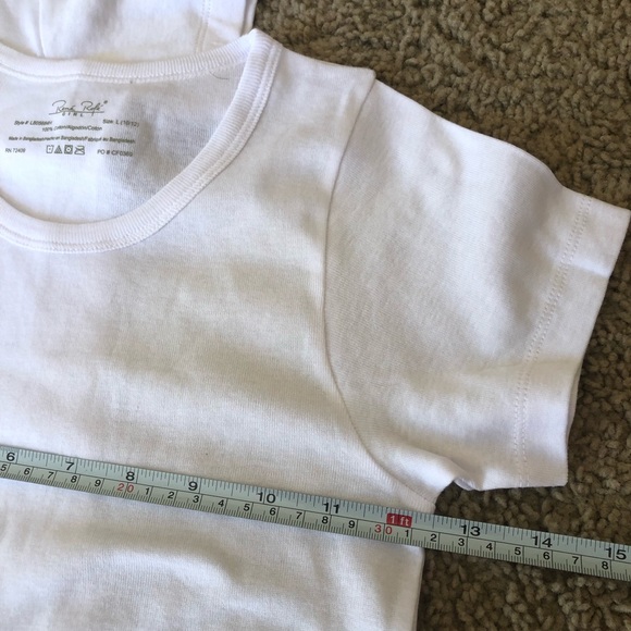 Rene Rofe Girls Cotton Tshirt - Picture 3 of 4